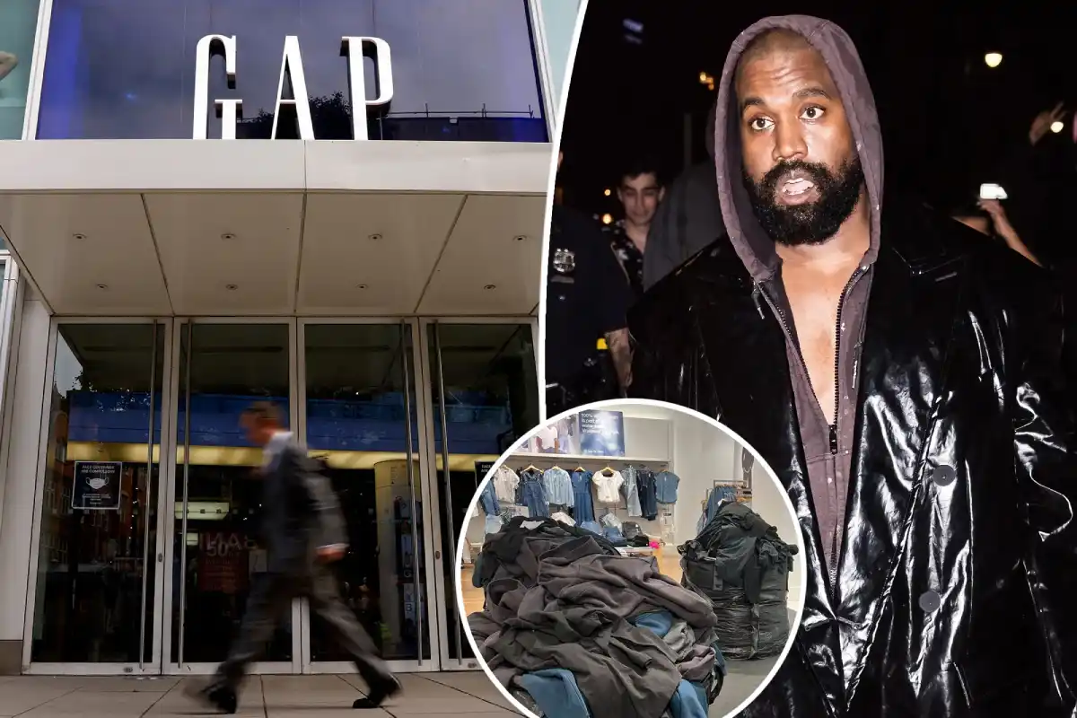 Gap Is Pulling All The Yeezy Clothes From Its Stores—A Month After Ending Its Partnership With Kanye