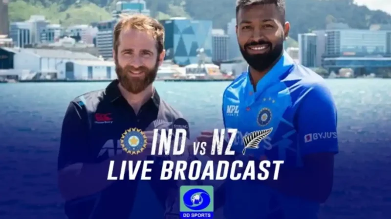 IND NZ Live Broadcast: DD Sports To India Vs New Zealand LIVE, Watch IND NZ LIVE Streaming Free On DD Free Dish: IND Vs NZ 3RD Match