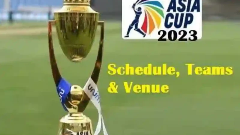 Asia Cup 2023: Venue, Team List, Format, Predicted Schedule, And Winners List
