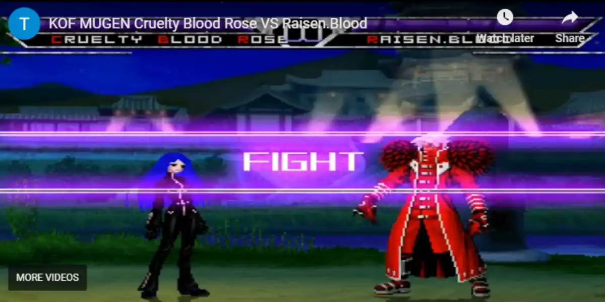 KOF Mugen Cruelty: Blood Rose vs Raisen.Blood 2023